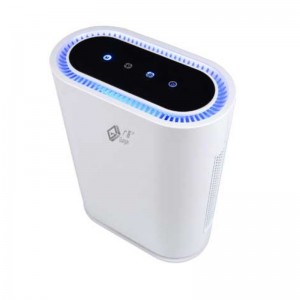 Dust and Smoke Air Ionizer Cleaner Ozon Air Purifier med HEPA-filter